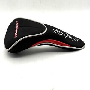 MacGregor Fairway Golf Club Head Cover Black / Red